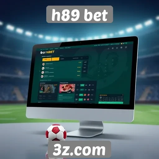 Interface amigável e fácil navegação no H89 Bet